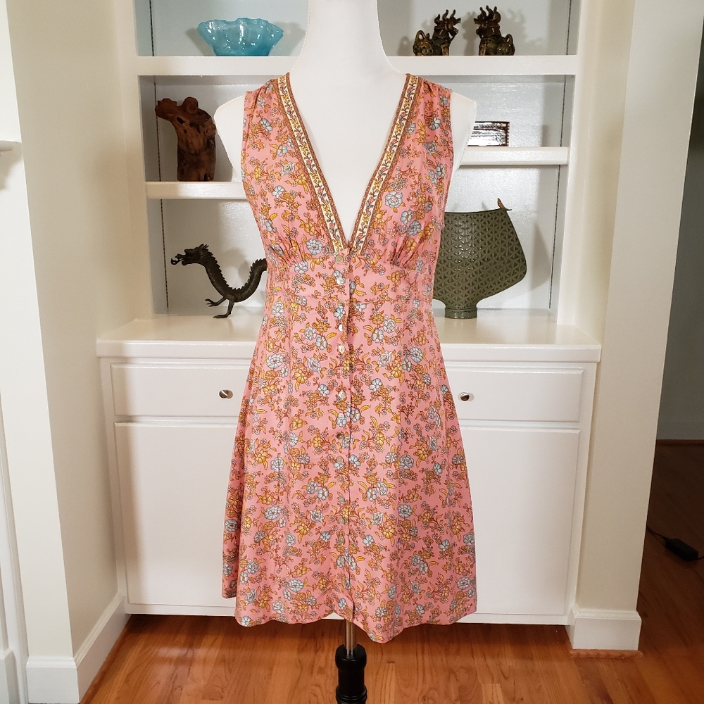 Arnhem Honey Halter Top Playdress Mini Dress - Picture 7 of 16